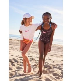 Nike Girls' Logo Toss Spiderback One Piece Swimsuit (Big Kid) 14 Nike Girls' Logo Toss Spiderback One Piece Swimsuit (Big Kid) -Swimming Equipment 7763486539944 black 6a