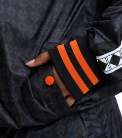 Arena Unisex 50th Anniversary Black Full Zip Jacket -Swimming Equipment 7769067421864 blackmultiwhiteblack 7a