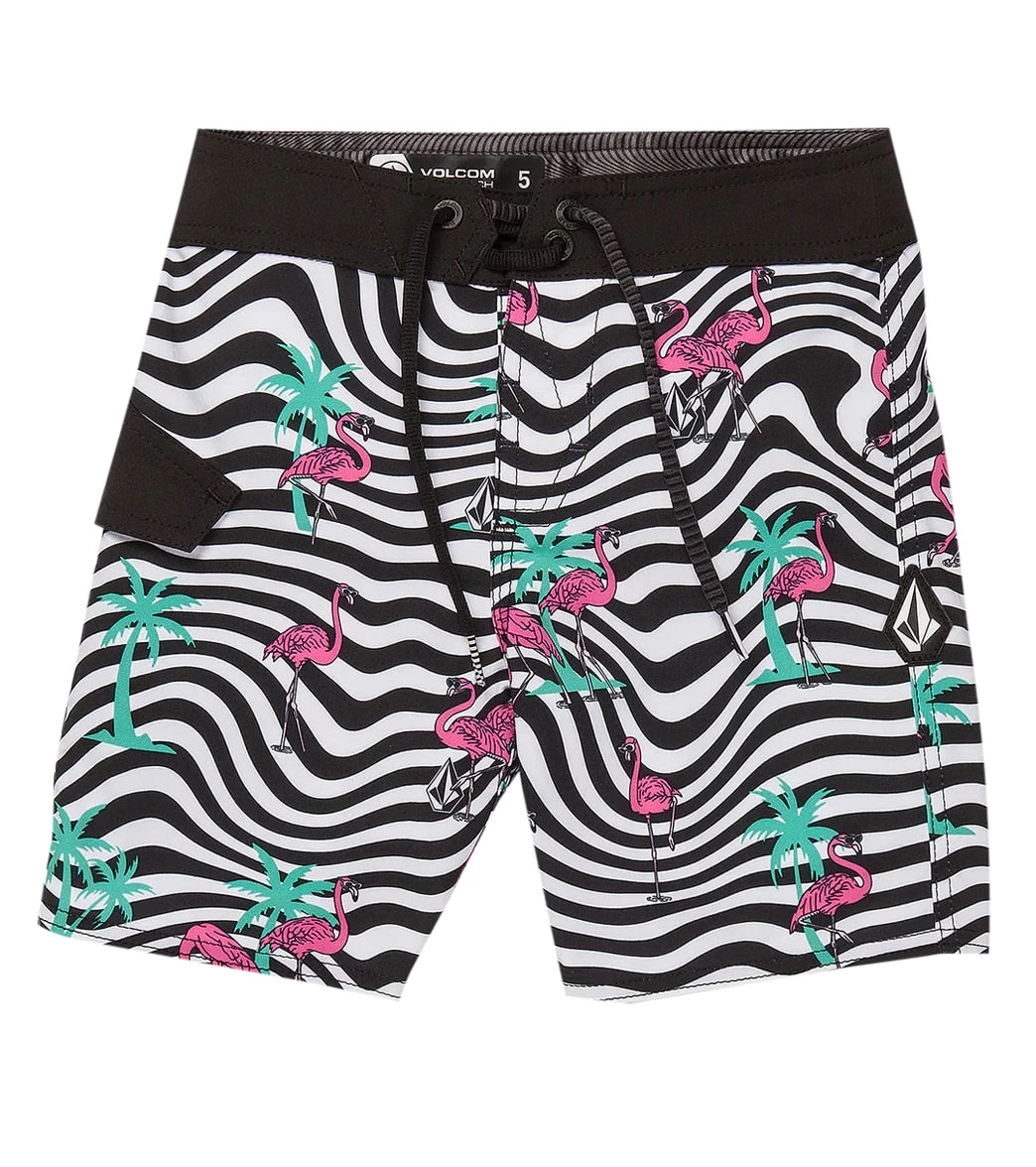 Volcom Boys' Flamingbros Mod Board Shorts (Toddler, Little Kid) 2 Volcom Boys' Flamingbros Mod Board Shorts (Toddler, Little Kid) - Image 2