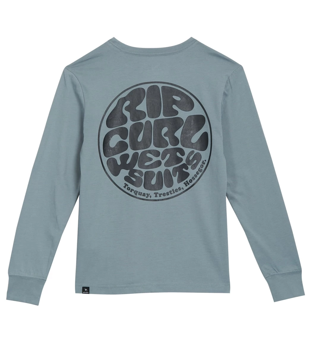 Rip Curl Boys' Icons Long Sleeve Rashguard (Big Kid) 2 Rip Curl Boys' Icons Long Sleeve Rashguard (Big Kid) - Image 2