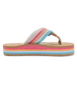Roxy Girls' RG Chika HI Flip Flop 6 Roxy Girls' RG Chika HI Flip Flop -Swimming Equipment 7777951842472 bajabluecrazypink 3a