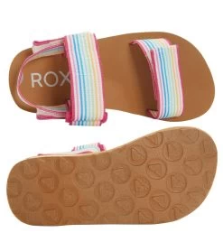 Girls' Rg Roxy Cage Sandals (Little Kid, Big Kid) -Swimming Equipment 7777951940776 whitemulti 4a